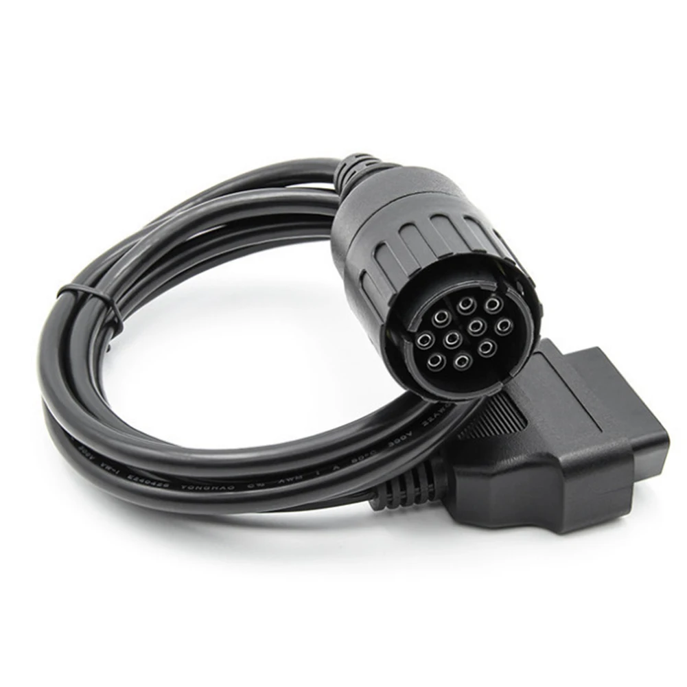 

For BMW Motorcycles Motorcycle Diagnostic Tool OBD2 Connector Black Read Sensor Data With OBD2 Connector Diagnostic Tool