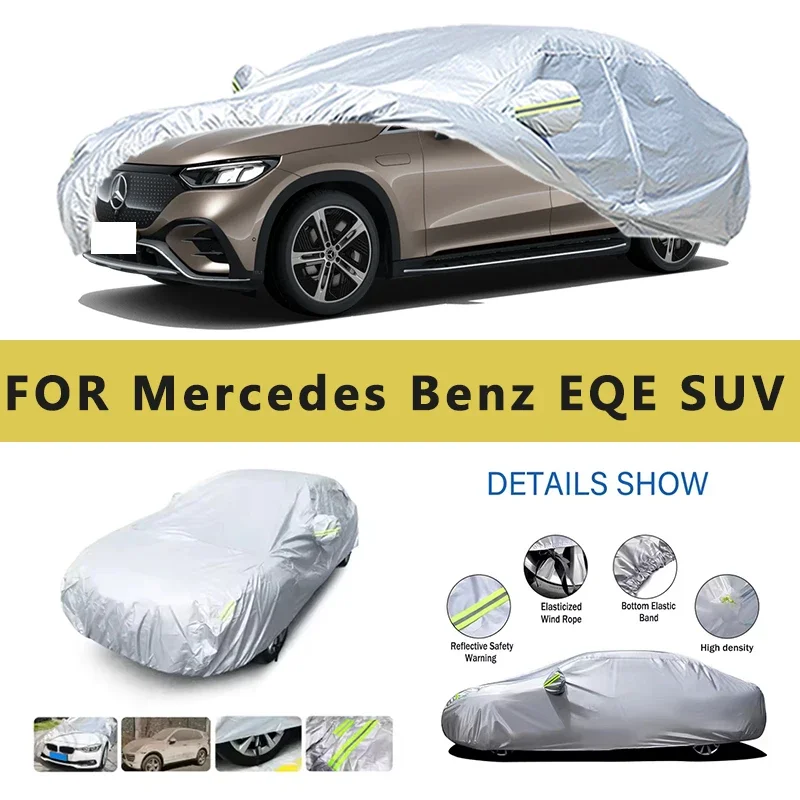 

For Mercedes Benz EQE SUV 350 4MATIC Car Cover Outdoor Protection Covers Snow Sunshade Waterproof Dustproof Car Accessories