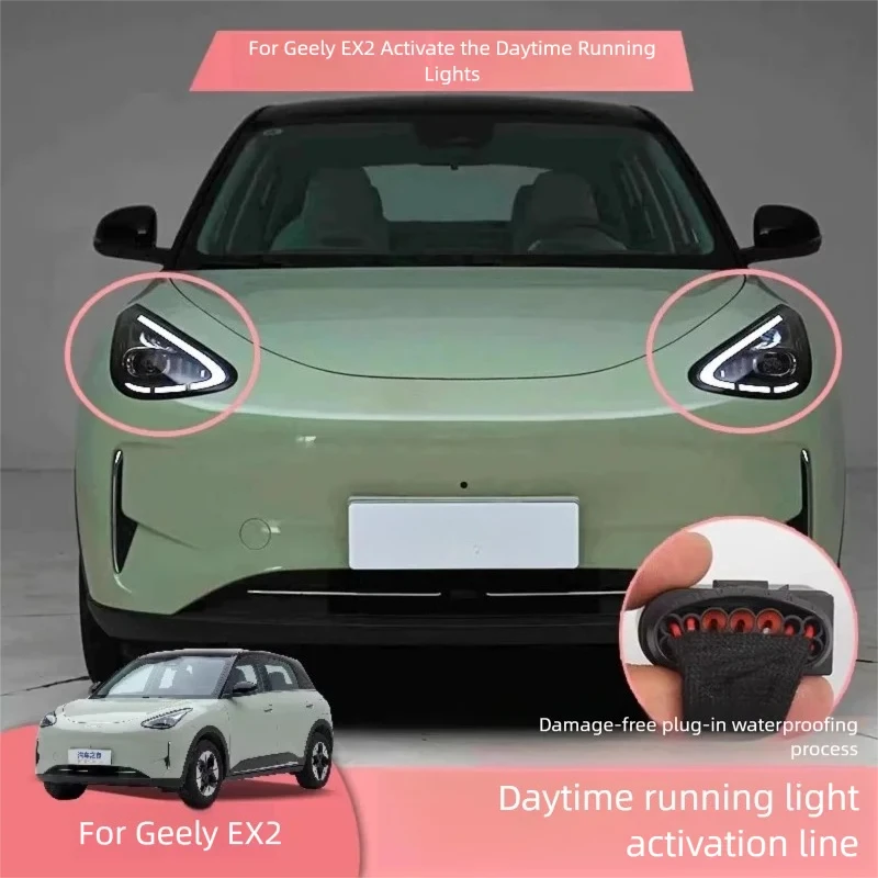 Für Geely Xingyuan Upgrade LED-Tagfahrlichter Spezieller Kabelbaum Zerstörungsfreie Installation Zubehör