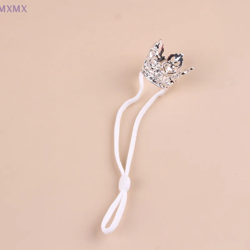 Corona de hámster brillante a la moda, animales pequeños con corona, accesorios de ropa para mascotas, conejillo de indias, suministros para mascotas
