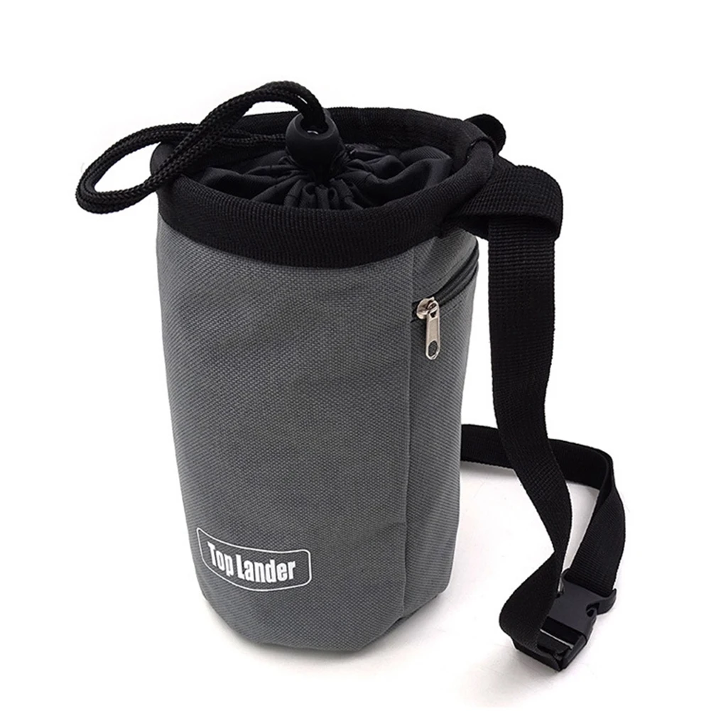 Top Lander Magnesia Sack Rock Climbing Chalk Bag for Weight Lifting Outdoor Bouldering Magnesia Pouch Climbing Equipment