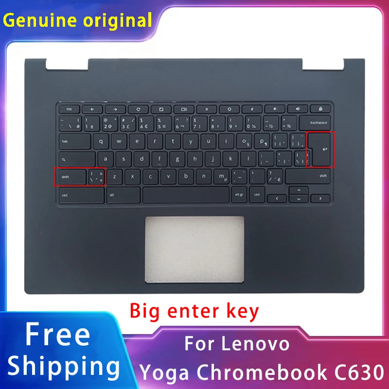 

New For lenovo Yoga Chromebook C630 ;Replacemen Laptop Accessories Keyboard Dark Blue 5CB0S72834