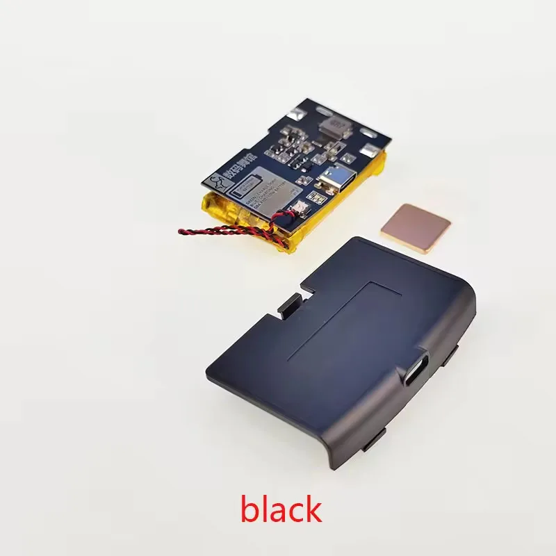 1800mAH Li-ion Rechargeable Battery Module For Game Boy Advance For GBA Highlight with Type-C Charging Port Battery Cover USB-C