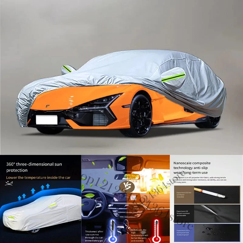 For Lamborghini Revuelto Car cover Exterior Car Cover Outdoor Protection Full Car Covers Waterproof