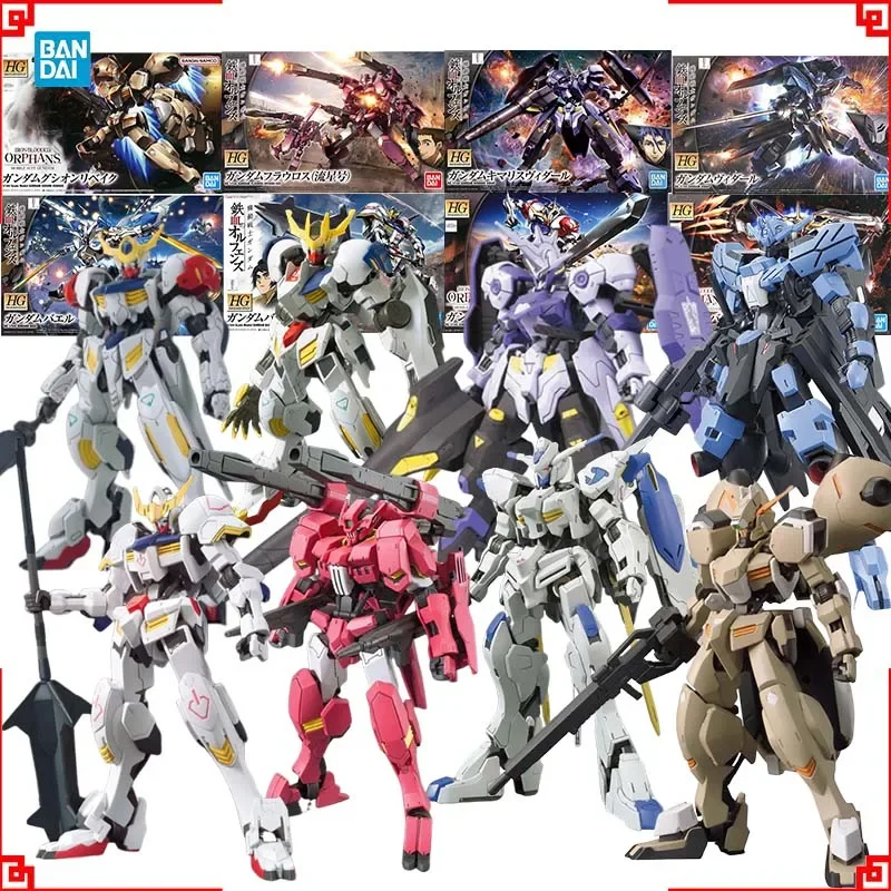 

In stockBandai Model Kit HG IBO Bae Barbatos Lupus Rex Gusion Rebake Flauros Ryusei Go Kimaris Vidar Gunpla Anime Action Figures