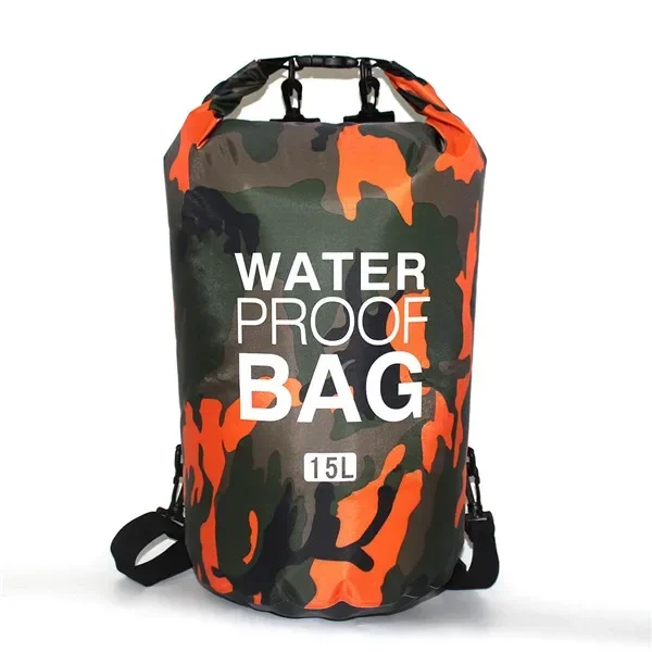 XIAOTREE 2/5/10/15/20/30L Outdoor Camouflage Wasserdichte Tragbare Rafting Tauchen Dry Bag Sack PVC Beschichtete Schwimmen Taschen für Fluss Trekking 4