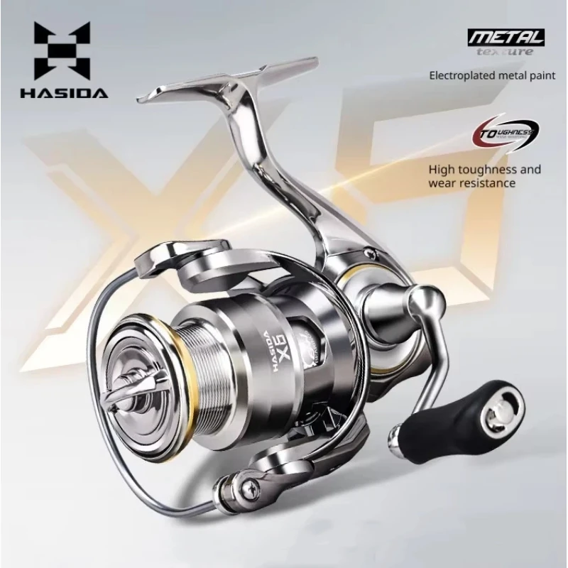 hasida-x6-spinning-fishing-reel-metal-long‑cast-slant‑mouth-shallow-spool-smooth-reel-for-lure-rock-sea-fishing-micro-bait