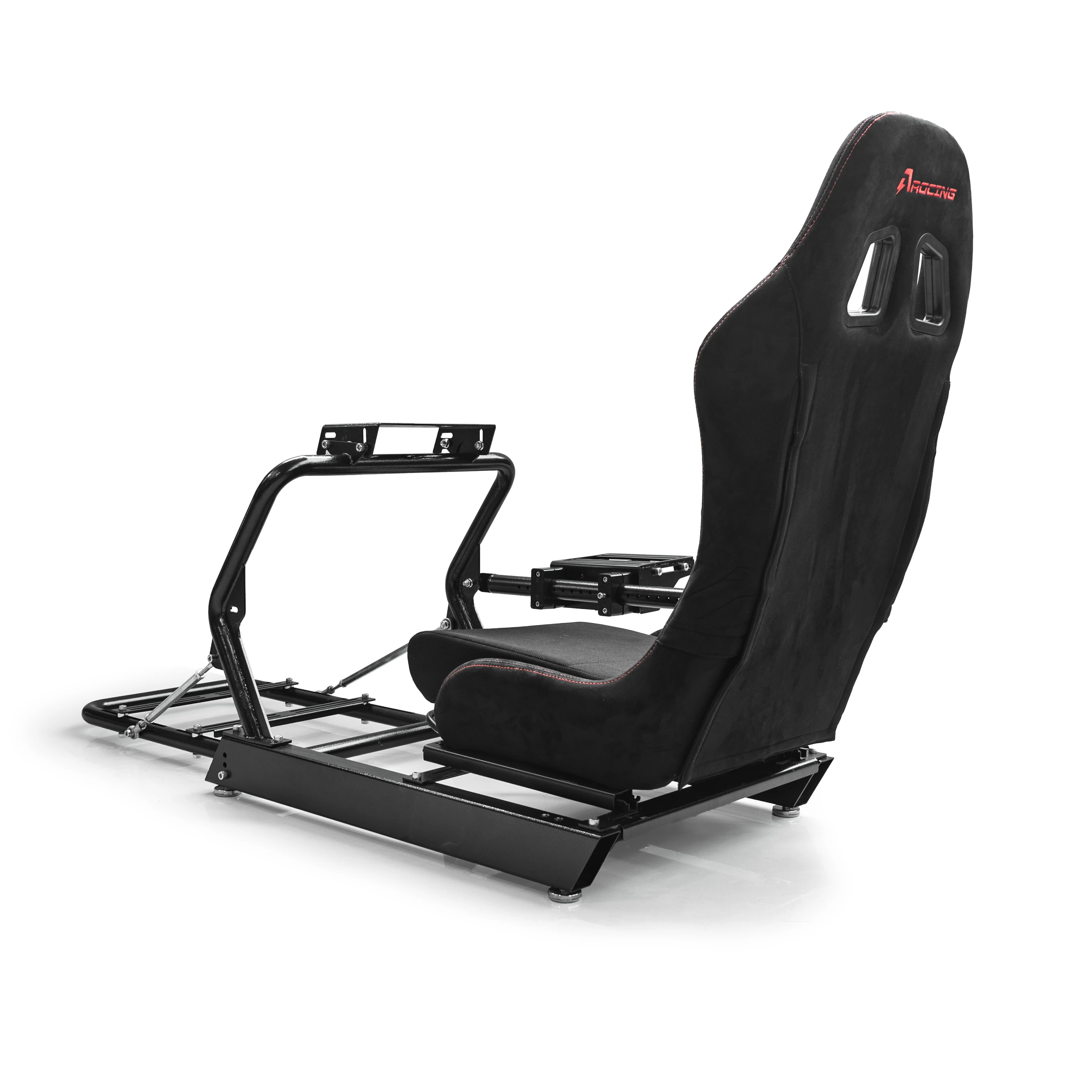 AZRACING INSPIRE Sim Racing Cockpit Standard Seat Version - 7 Years of Sim Racing Expertise, Heavy-Duty High-Carbon Steel Frame, view 3