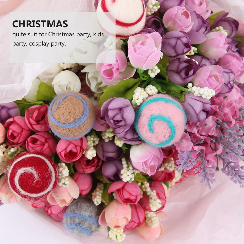 

Christmas Ice Cream Ornaments Bouquet Decor Christmas Decor Flower Decoration Simulation Ice Cream