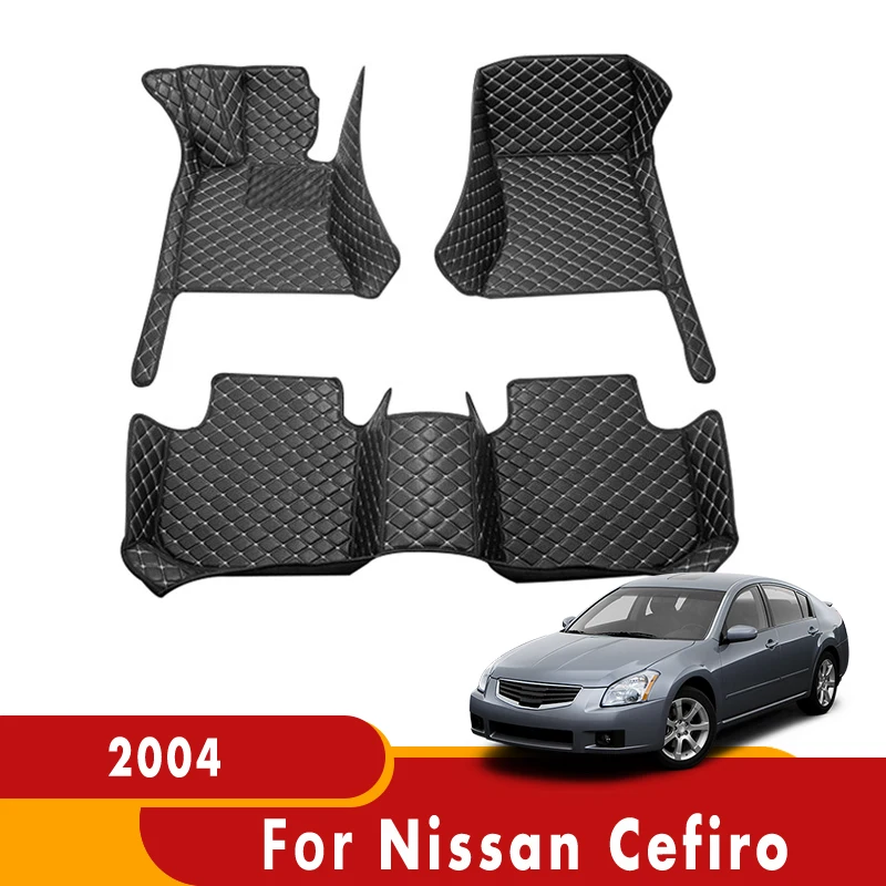 

Ковры для Nissan Cefiro 2004, автомобильные коврики, аксессуары, декоративные коврики, водонепроницаемые, без запаха, передние и задние коврики, автомобильные коврики