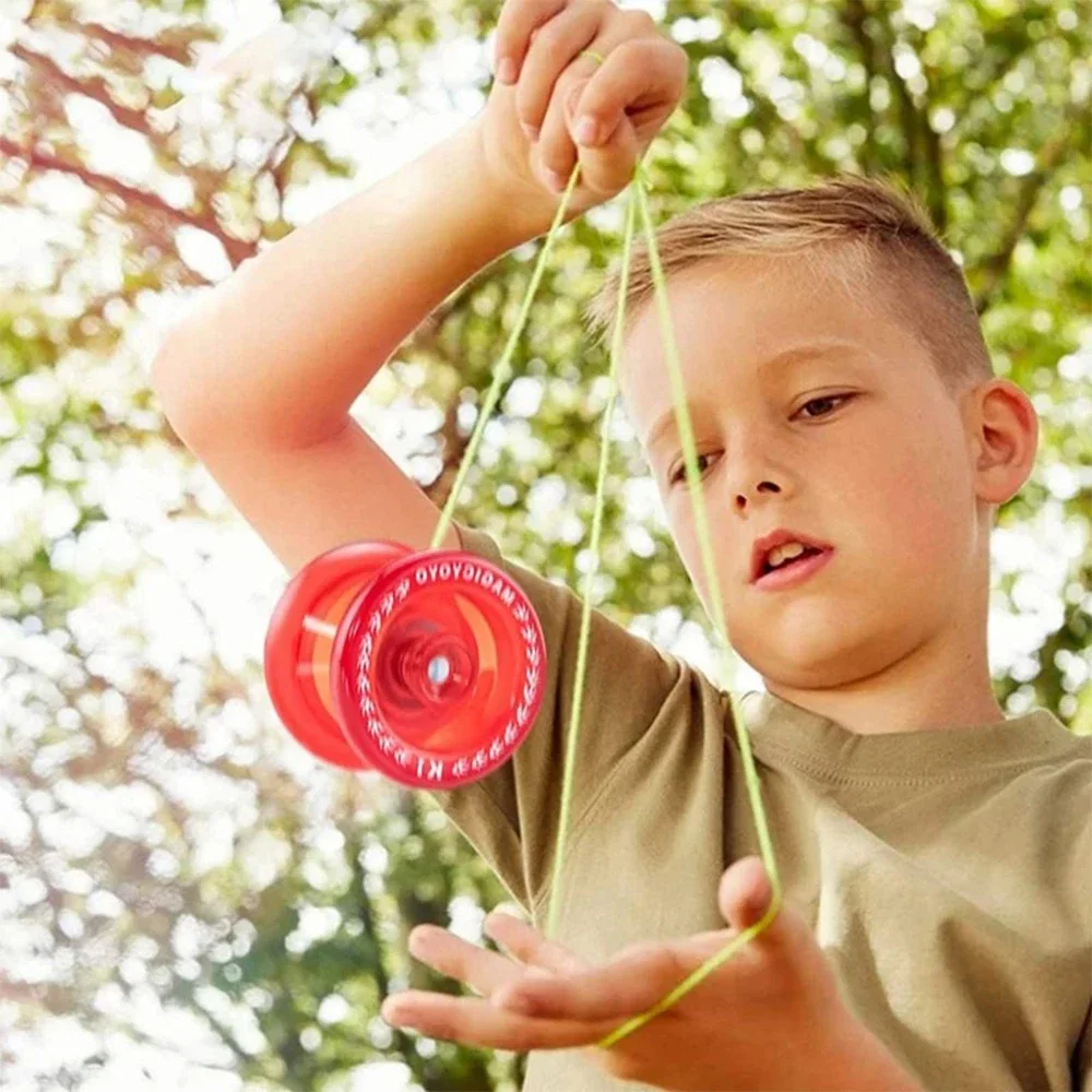 

Responsive Yoyo 2A Yo-Yo Ball Beginners Yoyo Toys Kids Funny Gift Toys Magic Yoyo High Speed Juggling yo-yo Toys for Girls Boys