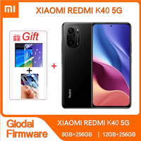 Original xiaomi redmi K40 5G Smartphone RAM 12GB ROM 256GB Android 6.67 inch Qualcomm Snapdragon 870 Smartphone