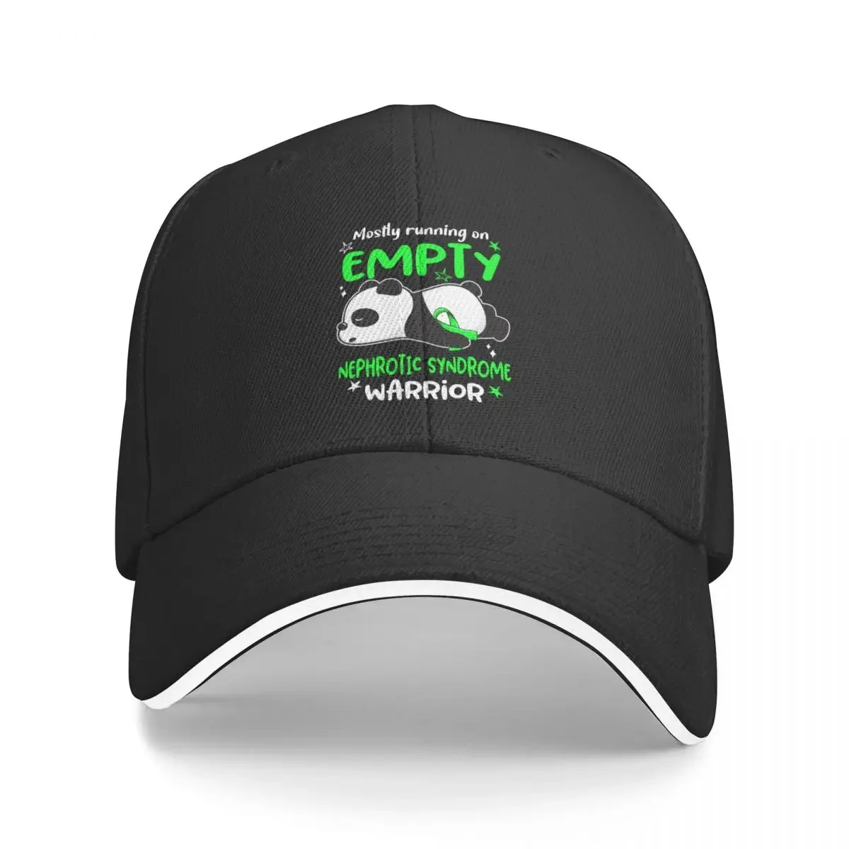 New Nephrotic Syndrome Awareness - Mostly Running On Empty Nephrotic Syndrome Warrior Baseball Cap