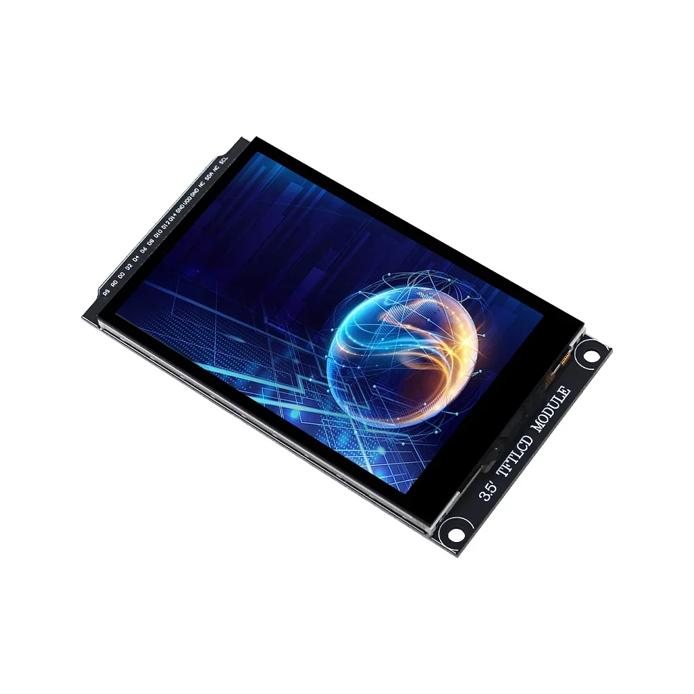 Modul tampilan sentuh Capacitivo, Módulo de cores, TFT HD, 3.5 ",480x320