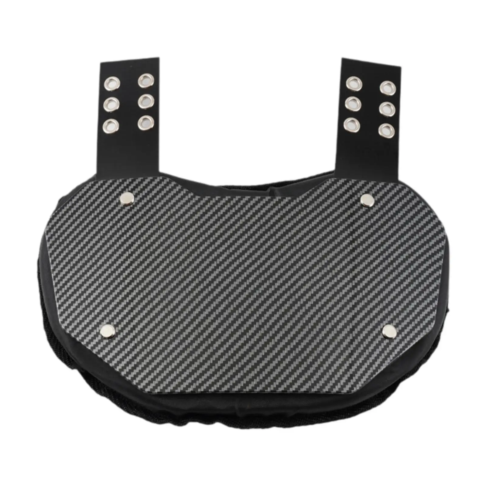 Football Backboard Wearproof Comfortable to Wear Rugby Back Pads Players