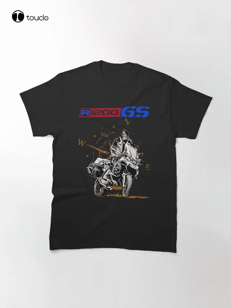 R1200 Gs Classic T-Shirt Motorcycle Custom Aldult Teen Unisex Digital Printing Fashion Funny New Xs-5Xl