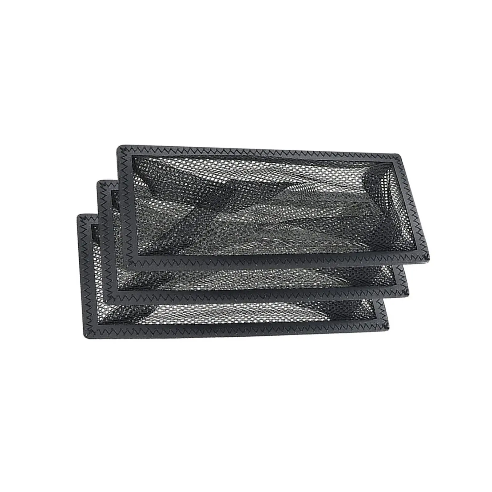 3 Pieces Floor Register , Household Air Vent , Rectangle Floor Grid Vent , Register Screen for Indoor