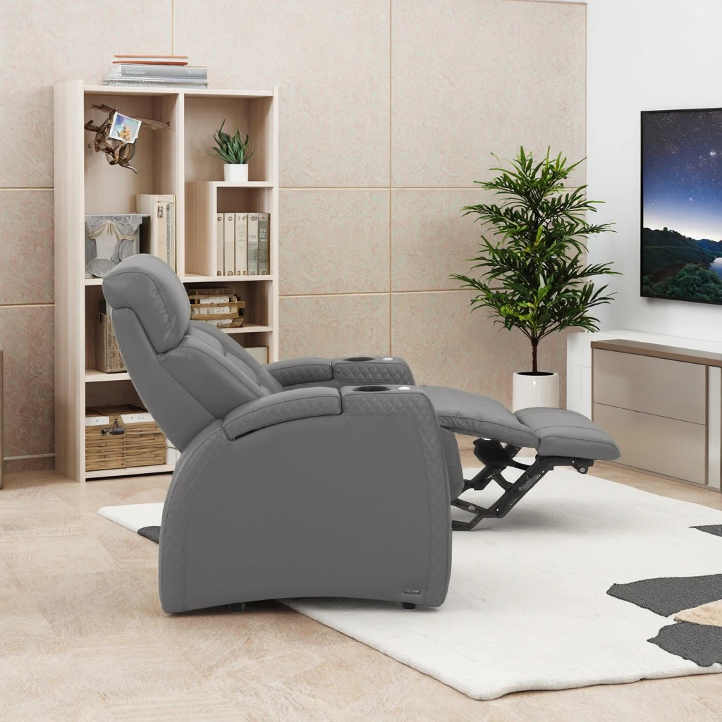 모던 럭셔리 시네마 리클라이너 천연 가죽 전동 VIP  - Home Cinema Luxury 리뷰 및 가격