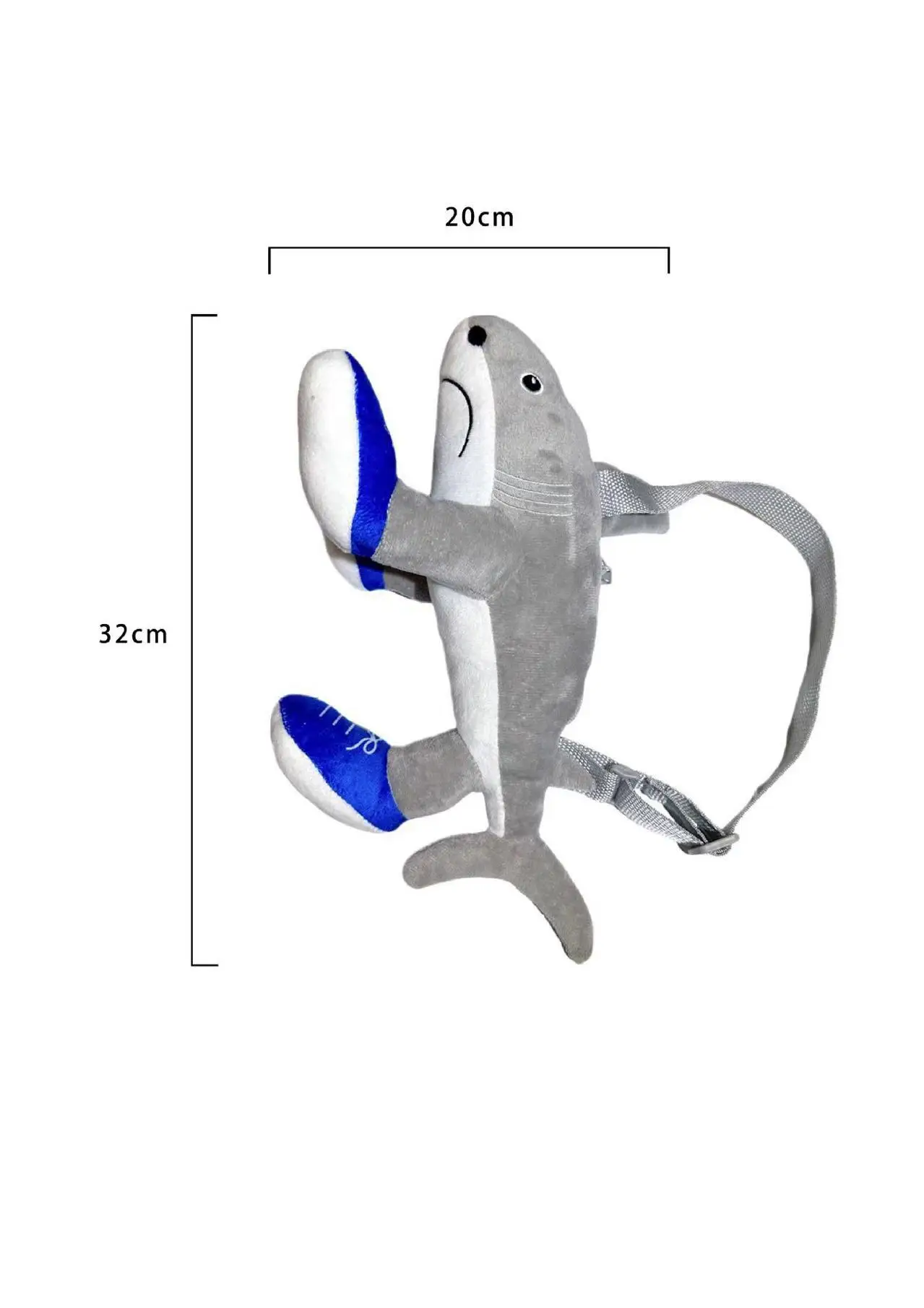 Tralalelo Tralala juguete de peluche Tungtung italiano Brainrot Al muñeco de peluche relleno suave mochila de felpa suministros