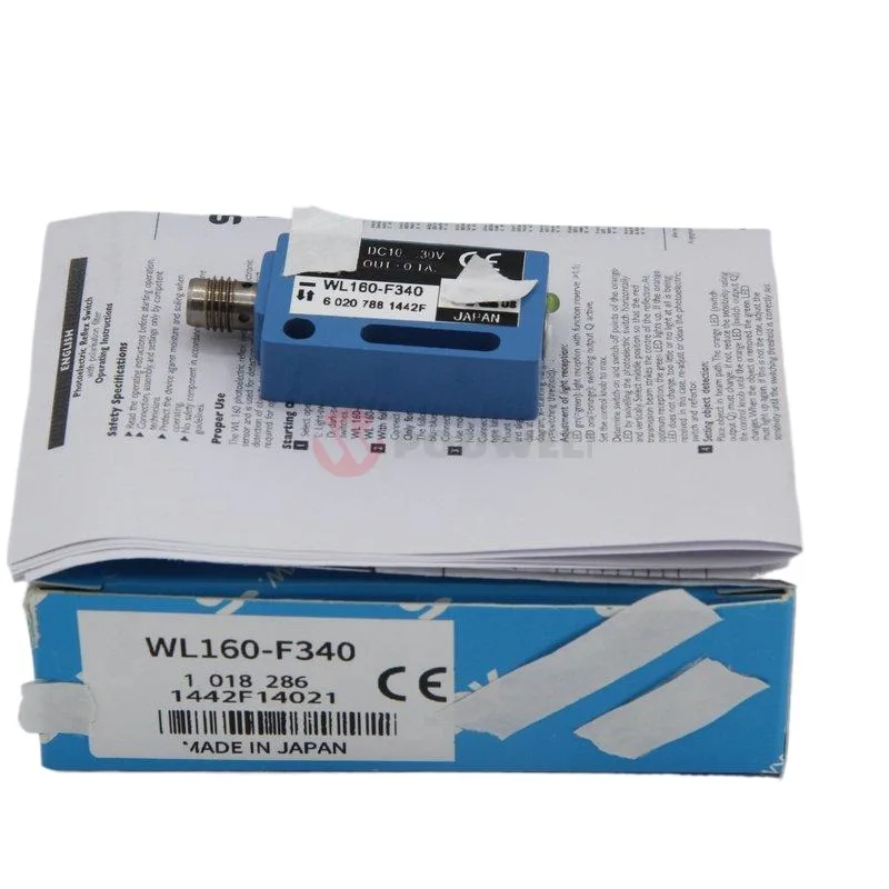 

Industrial Photoelectric Sensor WL160-F340 Proximity Switch NPN NO NC Output 10-30V DC 200mA for Automation Equipment