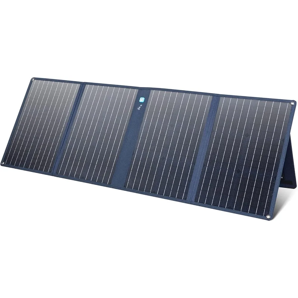 

Anker 625 Solar Panel with Adjustable Kickstand, 100W Portable Solar Generator, Compatible with PowerHouse 256Wh, 512Wh