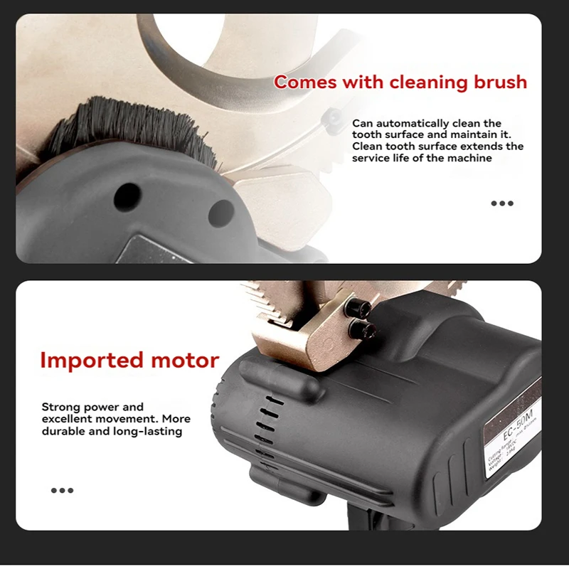 18V Elektrische Ratel Kabelschaar Lichte en Snelle EC-50M/EC-65M Snijkabel Gear Type Schaar