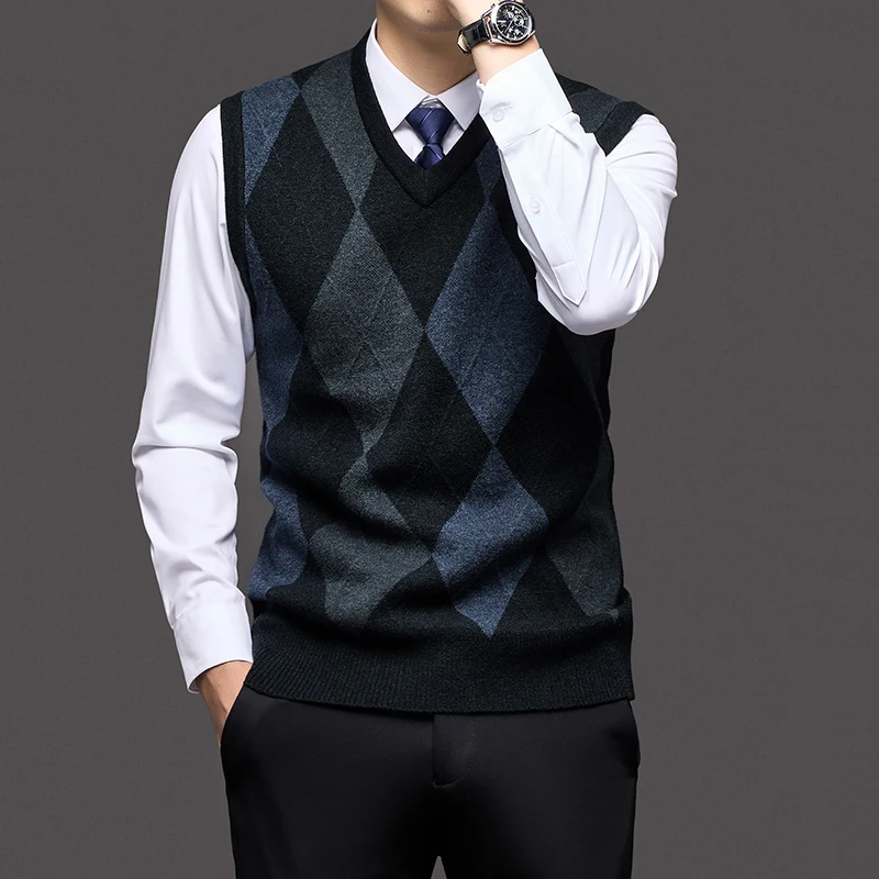 Thumbnail 4 - #80 Best Mens Knit Sweater Vests to Buy In 2026