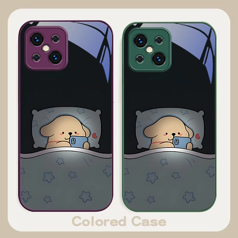 البقاء متأخر الكلب الذكور ل Find X5 X3 لايت رينو 6 4Z 5G ممن لهم A72 79 73 58 A54S OnePlus Nord N200 الزجاج المقسى جراب هاتف