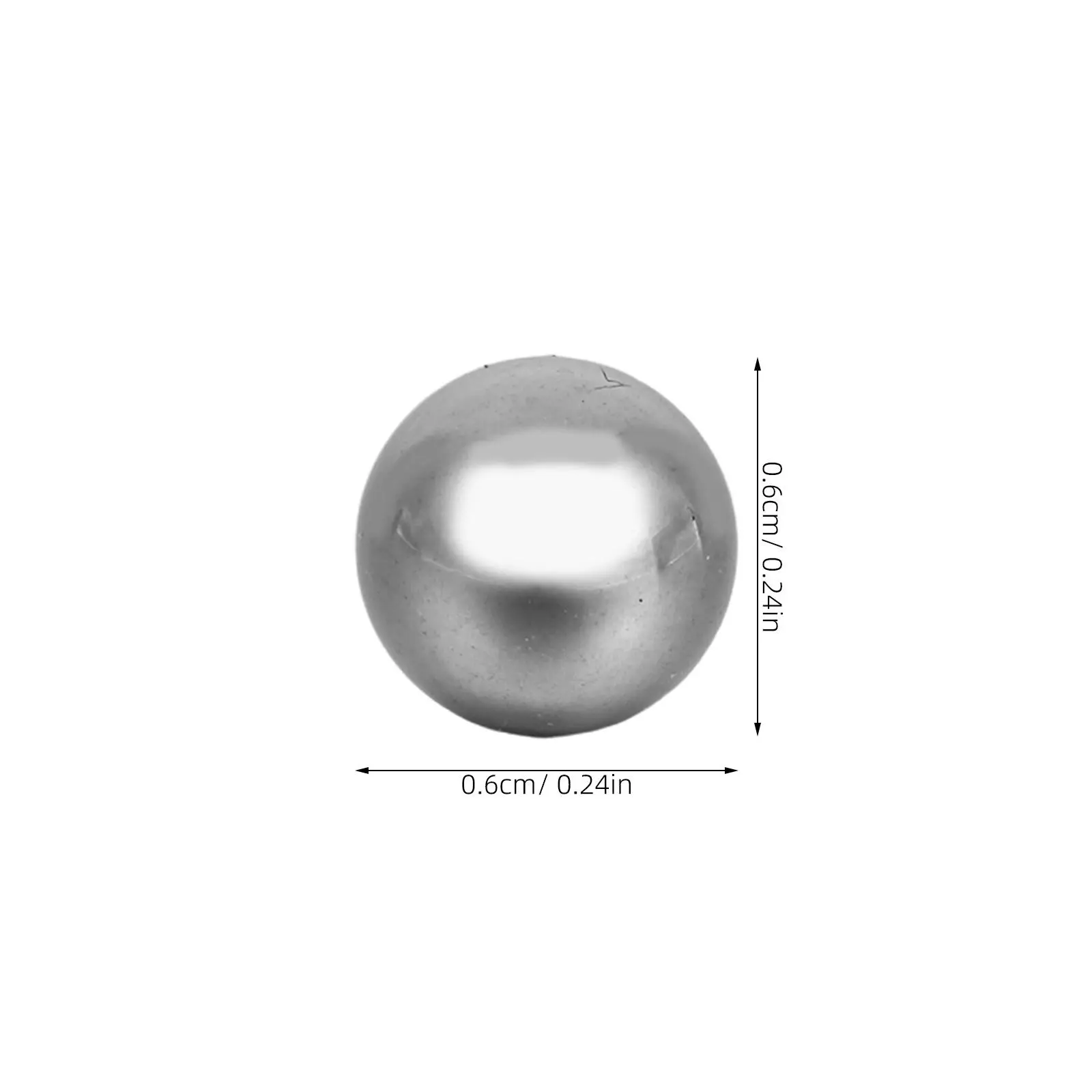 100Pcs 6Mm Stainless Steel Precision Bearing Balls High Strength Polished Steel Spheres for DIY Machinery Repair Industrial view 3