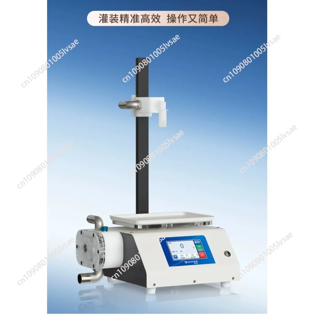 Viscous Liquid Filling Machine for Ketchup Pear Paste Automatic High Efficiency Quantitative Filling Gear Pump Filling Equipment
