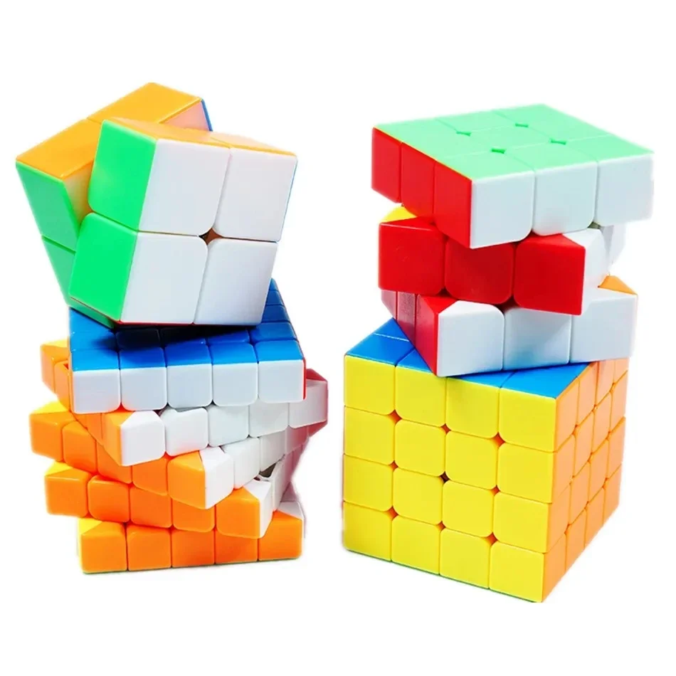 Shengshou Legend 2x2 3x3 4x4 5x5 المكعب السحري بدون ملصقات المهنية لغز Sengso أسطورة 3X3 Cubos Magicos لعب للأطفال