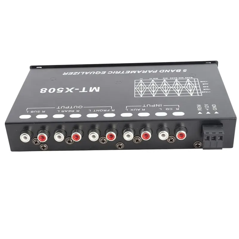 Picture 7: X508 Car Audio Equalizer 5 Band Parametric EQ For Car Stereo Tuning