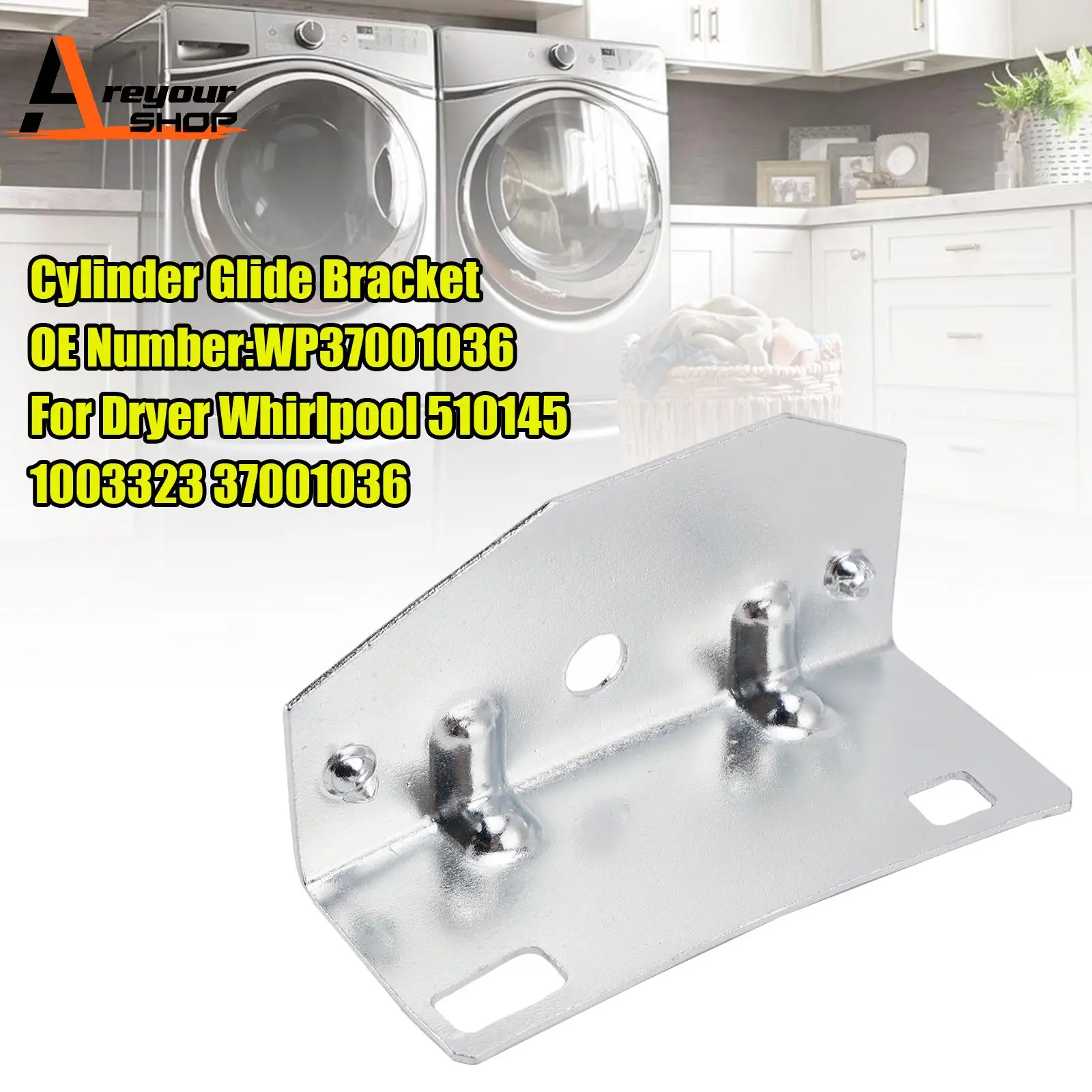 

Скользящий кронштейн цилиндра WP37001036 для сушилки 510145 1003323 37001036