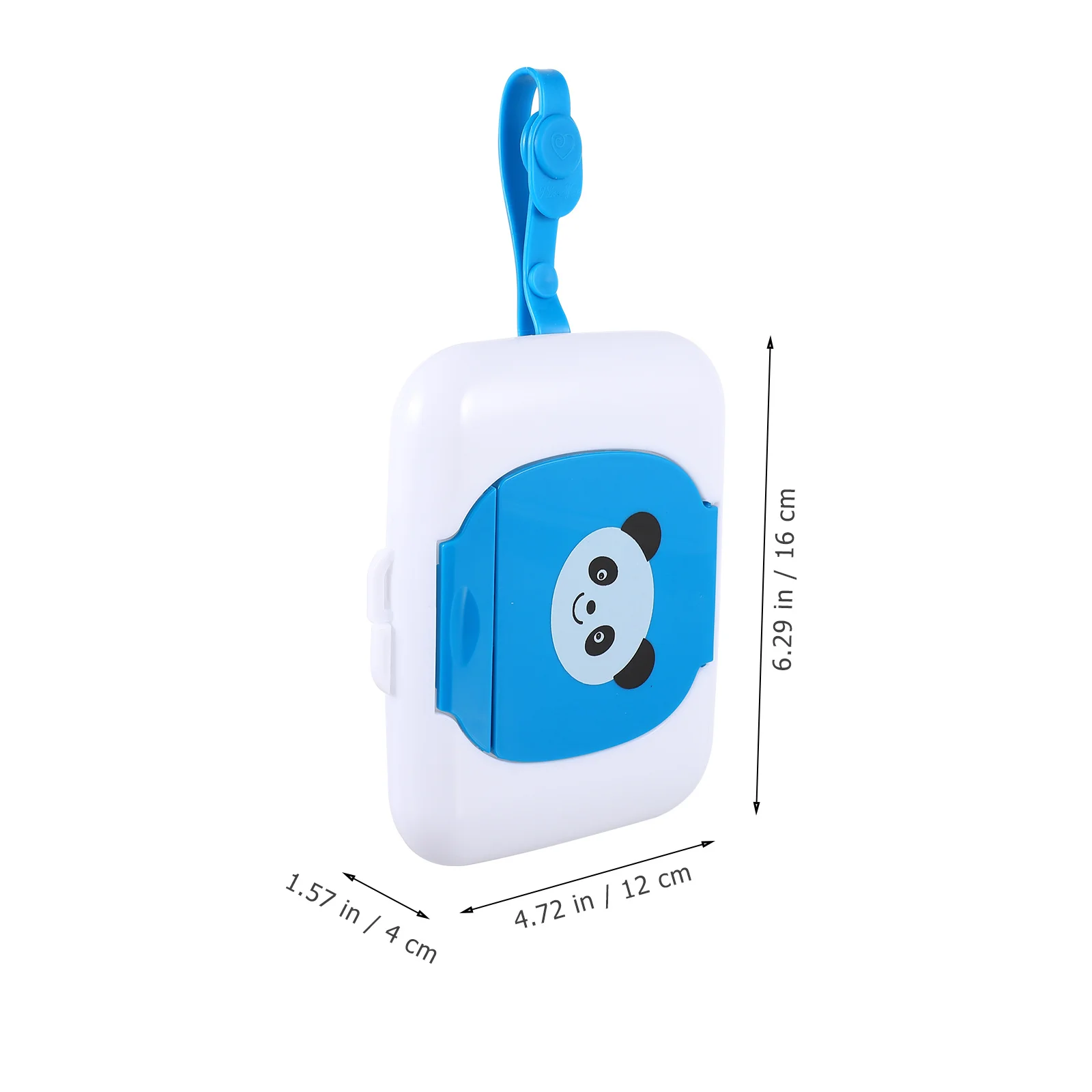 1Pcs Baby Feuchttücher Fall Tragbare Leichte PP Kunststoff Material Feuchttücher Box mit Riemen für Outdoor Reise Windel Tasche