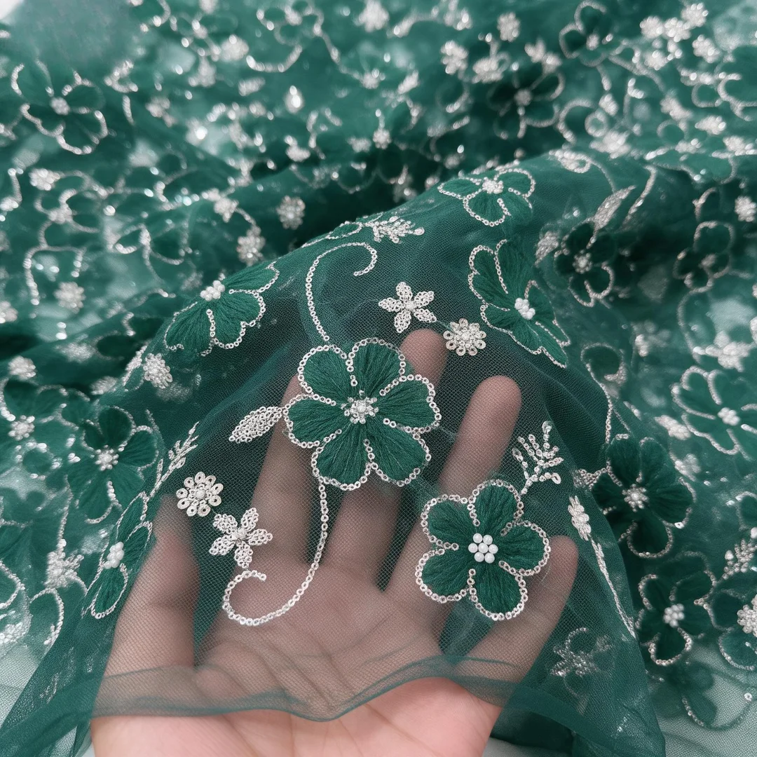 Embroidery Ai - Модная элегантная французская вышивка, кружевная ткань