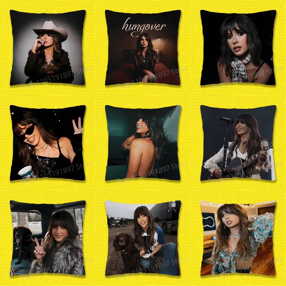 

E-Ella Langley Excuse The Mess Hungover Throw Pillow Case For 50cm 40cm 55cm 45cm 30cm Square Bedroom Pillowcase Cover