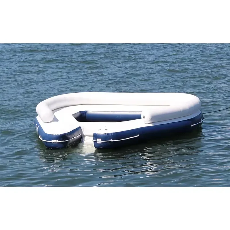 Inflatable Floating Water Pad for Lake Boat Large Portable Platform Mat Limited Time Sale Outdoor Summer Swim Lounge