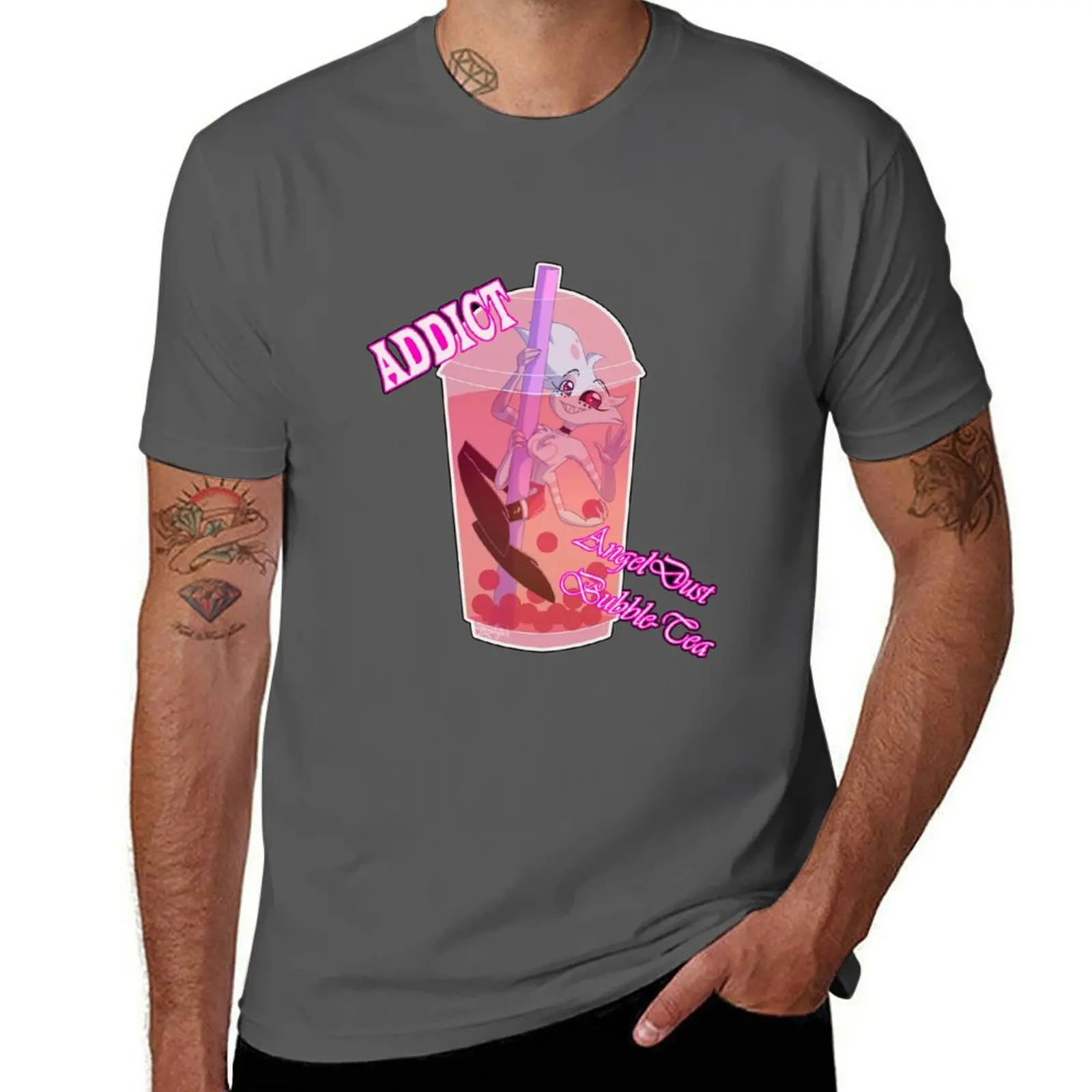 

Bubble tea - Angeldust T-Shirt Classic Graphic Short Sleeve Top