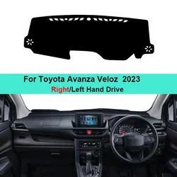 Car Dashboard Cover Carpet Dash Mat For Toyota Avanza Veloz 2023 2024 Auto Sun Shade DashMat Anti-UV Anti-sun Rug Pad Cushion