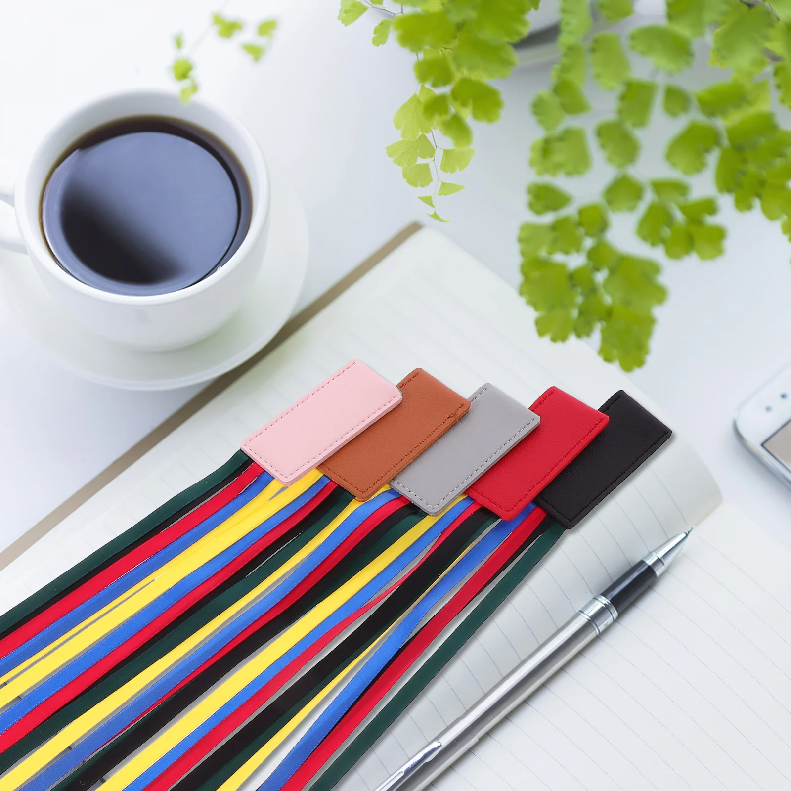 

6Pcs Ribbon Page Markers Safe Reliable for Students Men Reading Necessities Ribbon Bookmark Page Mark