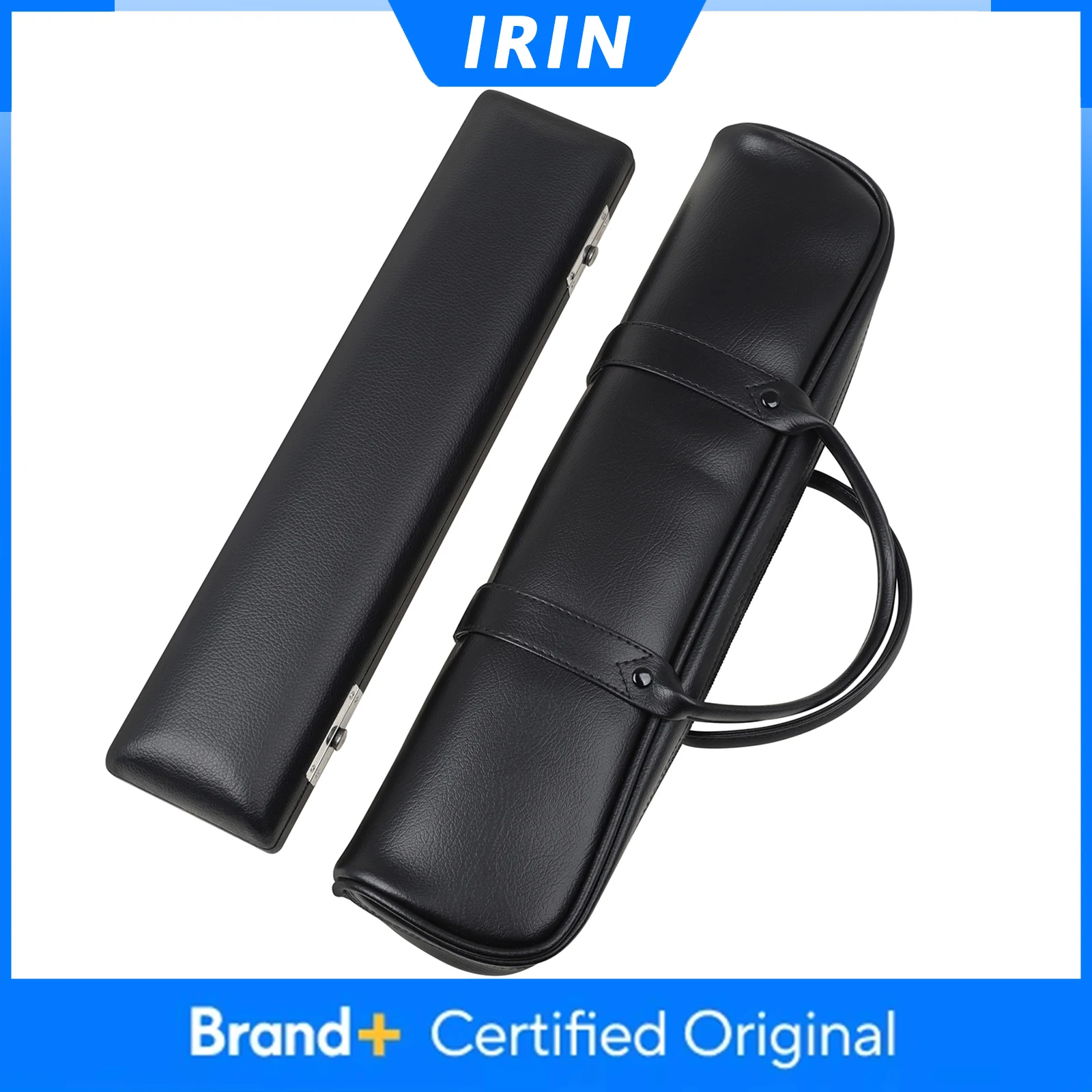 

IRIN 16 Holes Flute Bag Portable Waterproof Leather Flute Case Cover Carrying Bag Woodwind Instrument Parts & Accessories