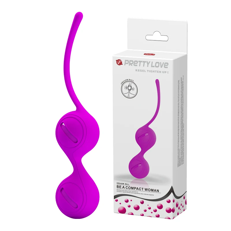 Pretty love Kegel Ball Vaginal Balls Tighten Ben Wa Vagina Muscle Trainer Intimate Sex Toys for Woman Products for Adults