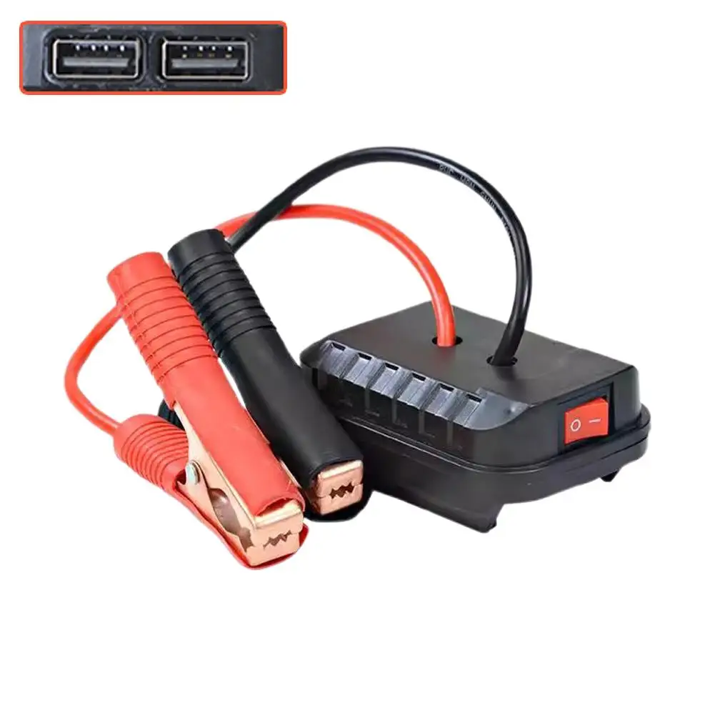 Adatto per Dayi A3 Convertitore Caricatore Chiave elettrica Smerigliatrice Martello elettrico Avviatore di emergenza per auto senza batteria T9I9