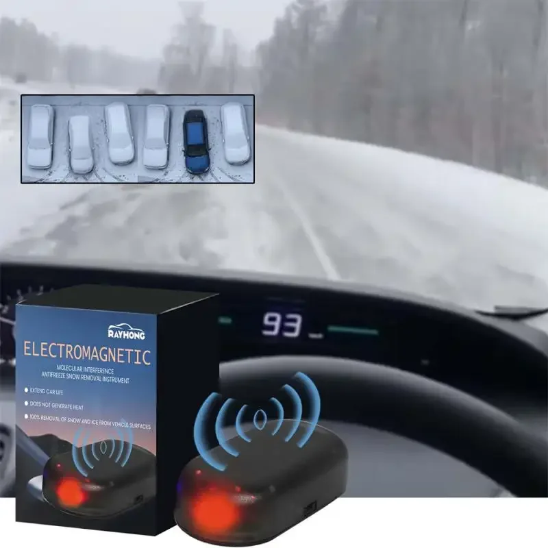 RAYHong-herramienta de eliminación de nieve para coche, anticongelante, interferencia Molecular electromagnética