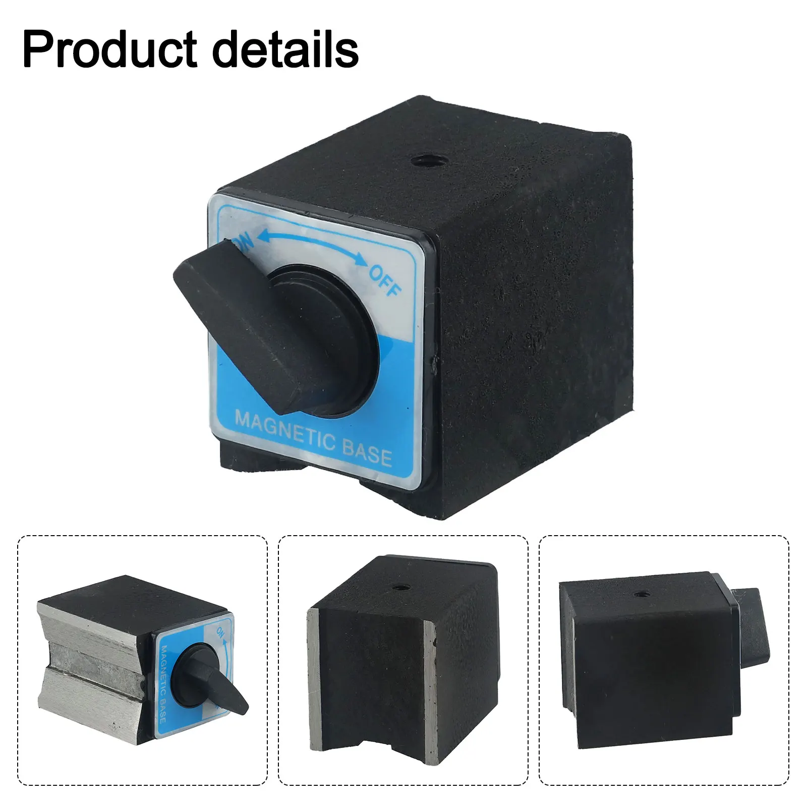 

8T Magnetic Base 2.16 Inches High X 2.48 Inches Wide X 1.96 Inches Long M8 X 1.25 Threaded Holes Compact And Precise