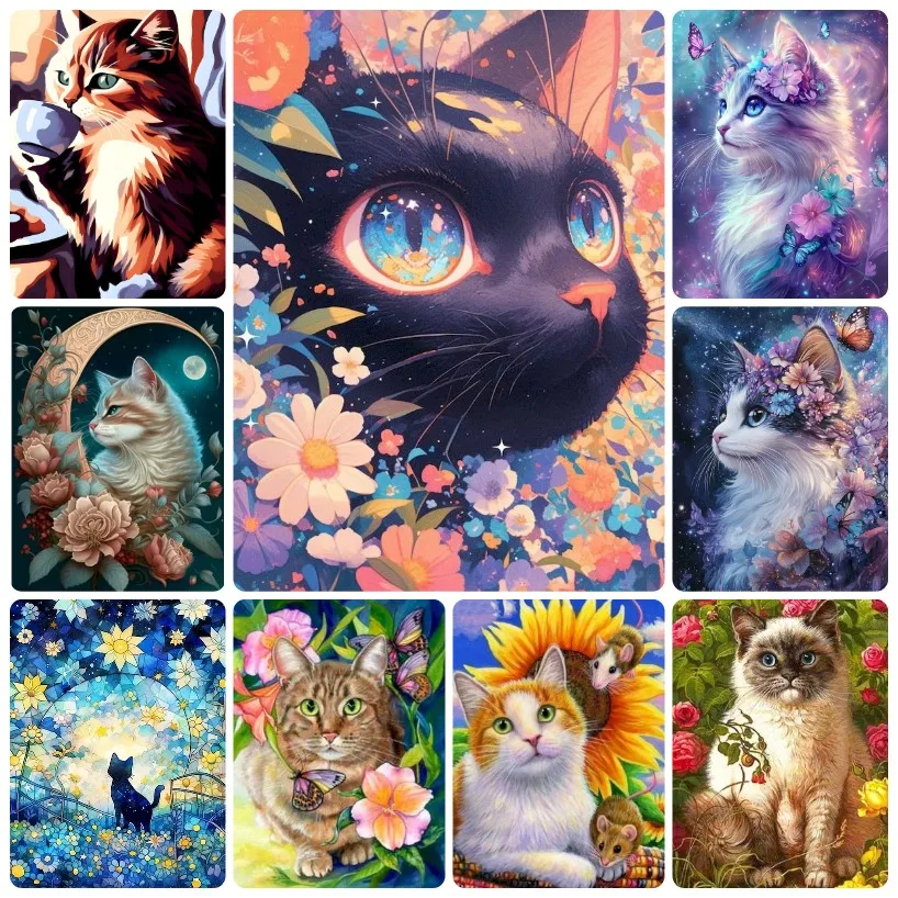quebra-cabeca-colorido-de-gato-com-tema-floral-e-galaxia-decoracao-de-parede-para-casa-com-fantasia-de-animais-e-flores-brinquedo-classico-de-entretenimento