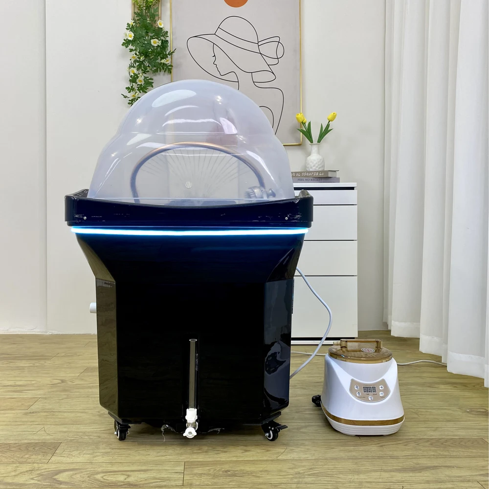 

Head SPA Shampoo Basin with Water Storage Tank and Heating, Water Cycle, Spliceable Massage Bed, Delivery within 2-10 Days