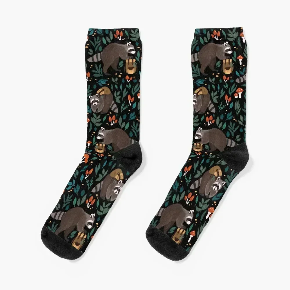 

Raccoons Socks with print Wholesale Climbing luxe Socks For Men Women's Toe sports sheer loose cute Designer Man Socks Women's