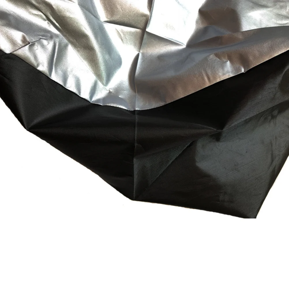 4 Uds. Cubiertas de neumáticos de repuesto de coche de tela Oxford protector solar impermeable protección contra arañazos plegable fácil de instalar para rueda de 65cm