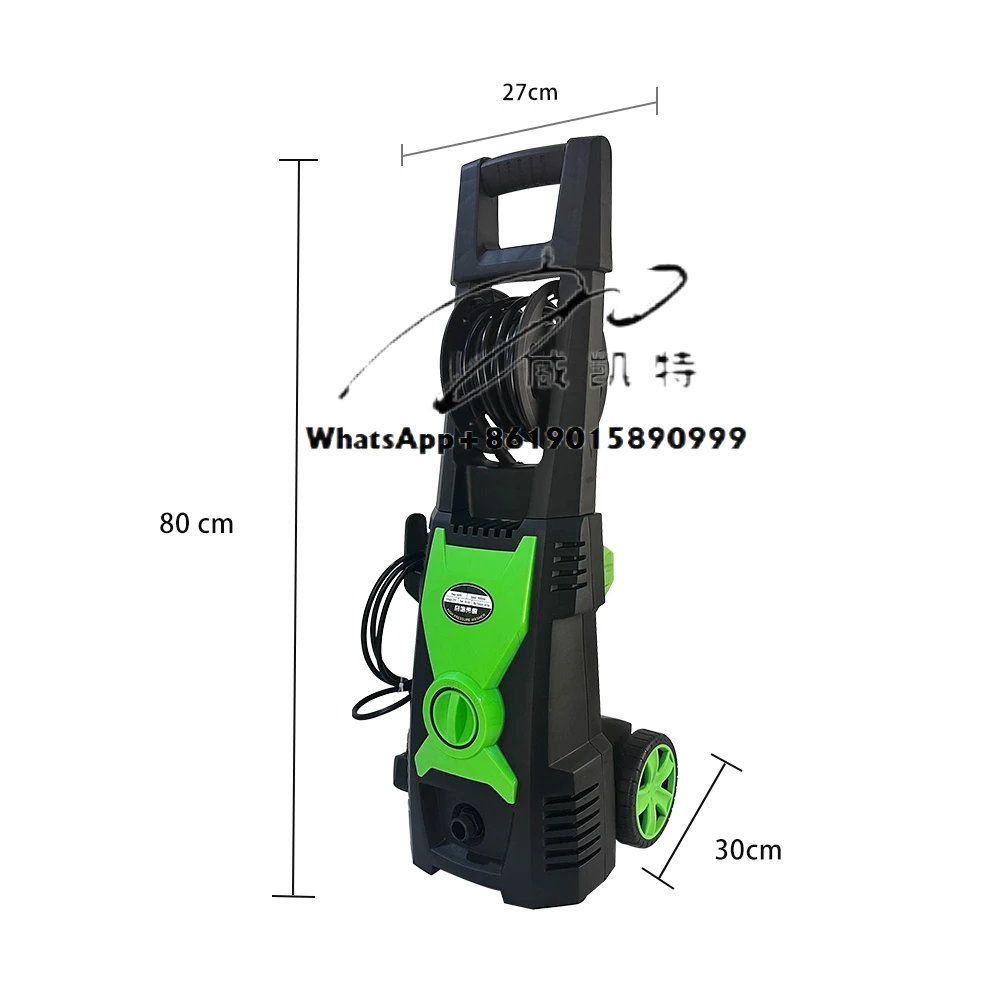 Portable 1800W 110Bar R 6.3L/min Car Wash Equipment Washer Bearing Cleaning High Pressure Cleaner